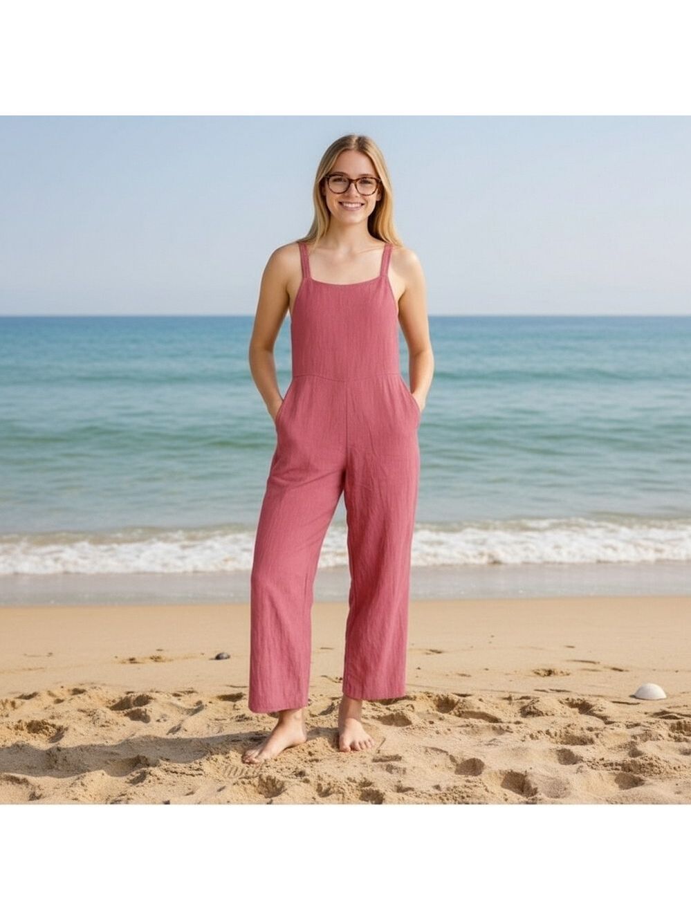 Jen's pirate booty pink jumpsuit size small